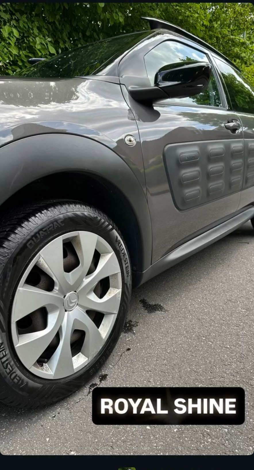 Royal Shine detailing resultaat: Velgen & lak — Citroën